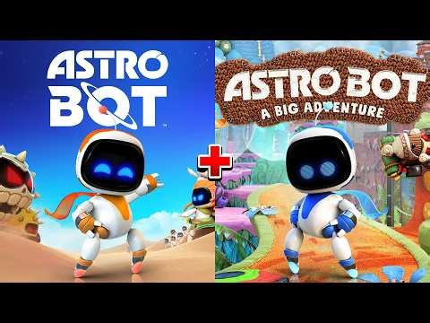 Astro Bot + Astro Bot A Big Adeventure - Full Game (HD)