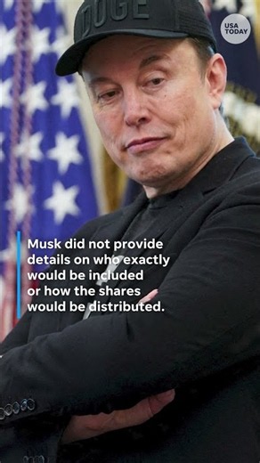 Elon Musk pledges to give SpaceX share 'to every kid in America'