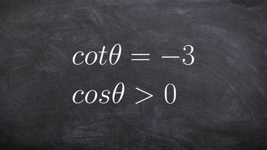 Given an angle and constraint, find the six trig functions of the angle