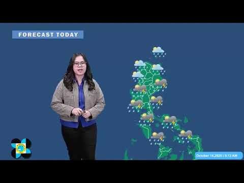 PAGASA weather update as of 5 AM (Oct. 14, 2026) | GMA News
