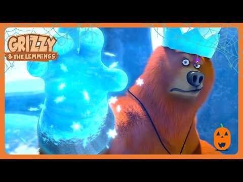 ICE GRIZZY! (THE ICE KING)! 👑 🥶 🎃 - Grizzy & The Lemmings - Happy Halloween! 🎃