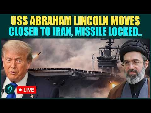 USS Abraham ATTACKED LIVE: Iranian Missiles LOCKED On American Warship | Iran VS U.S. War Restarts
