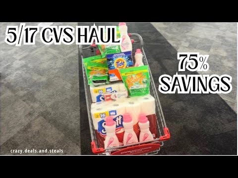 5/17 CVS HAUL - Laundry, Paper Products & MORE CLEARANCE! 5/17 CVS Couponing #cvsdeals 