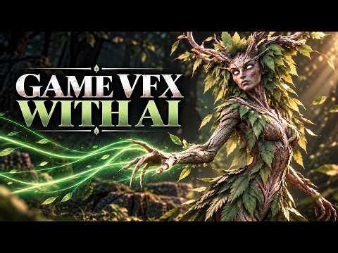 AI Can Now Create VFX Fro YouR Game & Characters