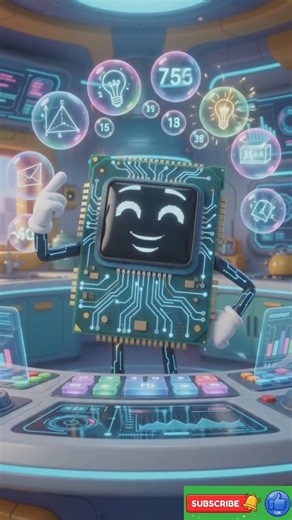 Central Processing Unit (CPU) Explained in 3D! 🌟