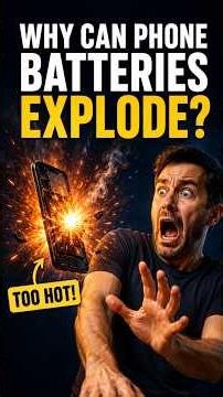 Why Can Phone Batteries Explode?⚠️
