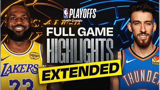 EXTENDED: #4 LAKERS at #1 THUNDER | FULL GAME 1 HIGHLIGHTS | May 5, 2026