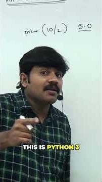 Python Division: The 5.0 Floating Point Trick Explained #shorts