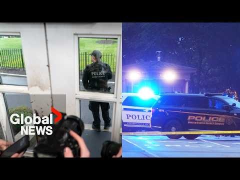 Trump inside White House as dozens of shots fired nearby: report
