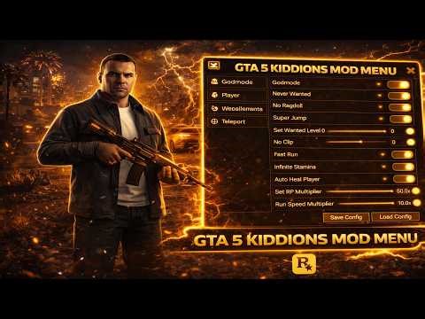 [NEW] GTA 5 Mod Menu PC 2026 / Free Kiddions Cheat, Money Hack & Online Mods (WORKING)