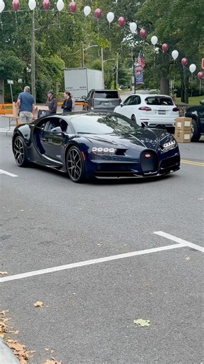 Beautiful Navy Blue Chiron Sport Arrives in Scarsdale.