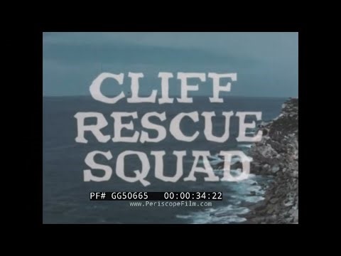 "DANGER IS MY BUSINESS: CLIFF RESCUE SQUAD" 1962 TV SHOW EPISODE SYDNEY, AUSTRALIA POLICE GG50665
