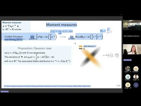 Sample and Map from a Single Convex Potential: Generation using Conjugate Moment Measures