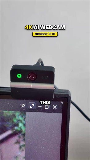 Obsbot Meet Flip 4K Webcam - Quick Review #obsbot #meetflip #webcam #techreview #4k