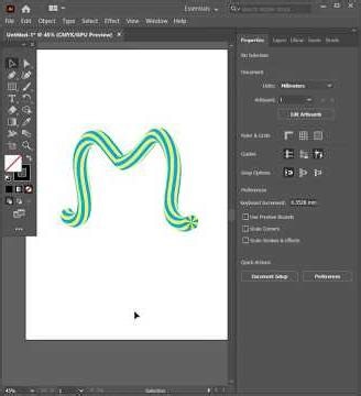Adobe Illustrator 2026-Tips to create candy like effect in text like a pro #illustrator