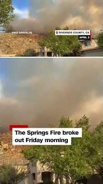 Crews battle fast-growing wildfire in California