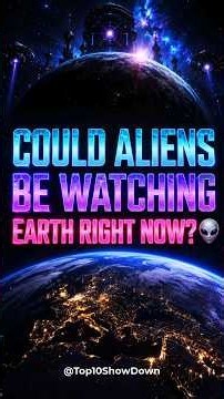Could Aliens Be Watching Earth Right Now? 👽🌎 #aliens #alienlife #space #universe #extraterrestrial