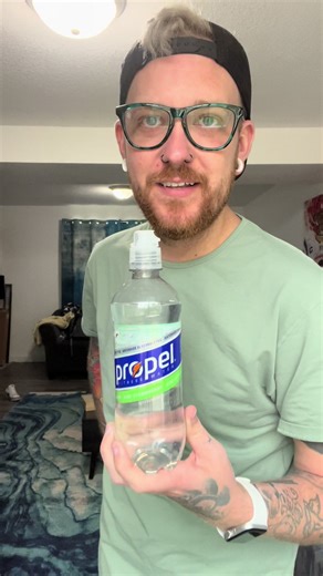 Yo @Propel Fitness Water hit me up #propel #kiwistrawberry #awkward #funny #tattoos #infomercial