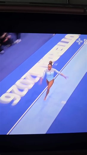 Rebecca Andrade bresil finale saut championnats du monde Rotterdam