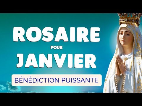 🙏 ROSAIRE pour JANVIER 2026 🙏 Puissant Rosaire pour ce MOIS