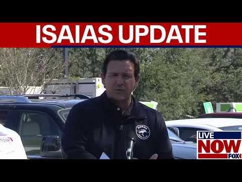 Gov. DeSantis Gives Update on Isaias Recovery Efforts