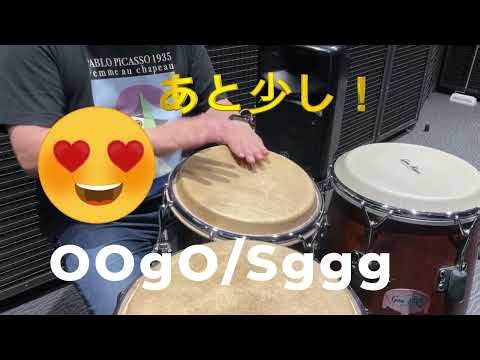 【一緒に叩こう！】４分間コンガドリル🥁 オープン３打・全４パターン×5周トレーニング