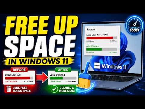 How To Properly Cleanup & Free Up Space In Windows 11