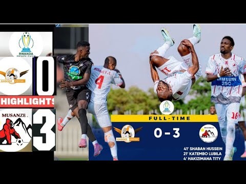 GOAAAAL🚨⚽️ GASOGI UNITED 0-3 MUSANZE FC #highlights #rpl