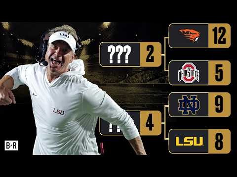 CFP Bracket Predictions Ahead of FIRST Rankings | SEC Misses on First-Round Byes