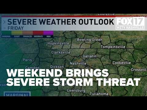 Two rounds of severe weather possible in Middle Tennessee, Southern Kentucky