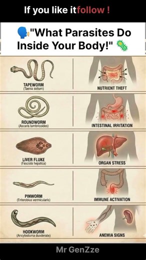 What did parasites do in your body? #relatable #healthtips #health