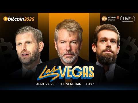 Bitcoin 2026 Las Vegas | Day 1 Livestream | Michael Saylor & Eric Trump about Biggest BTC Move!
