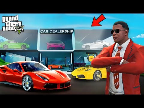 GTA V : Franklin Brings New Luxury Supercars to the Car Dealership ! ( Part-2 ) in Telugu