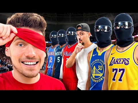 5 Real NBA Players vs. 1 Fake NBA Player