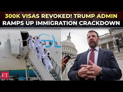 'Zero tolerance': Trump's visa crackdown explodes, 300K visas revoked | US immigration crackdown