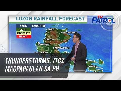 Thunderstorms, ITCZ magpapaulan sa PH | TV Patrol