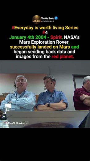 January 4, 2004 - Spirit Rover Lands on Mars