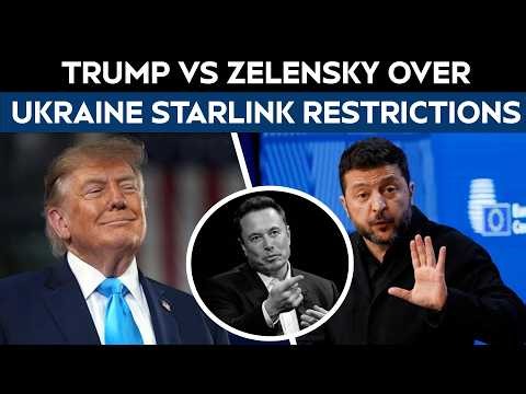 Ukraine War News | Trump Says Musk Restored Ukraine's Starlink Access, Declines to Say If They Spoke