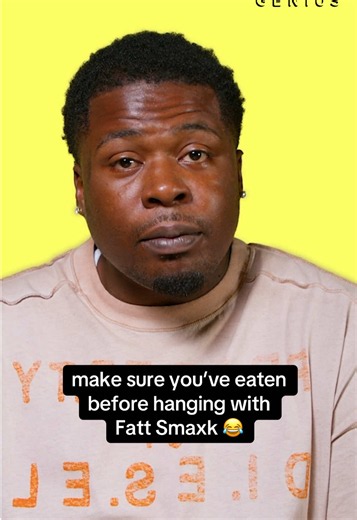 ladies, don't come around @Fatt Smaxk with an empty stomach 😂 #genius #verified #lyrics #fattsmaxk #raptok