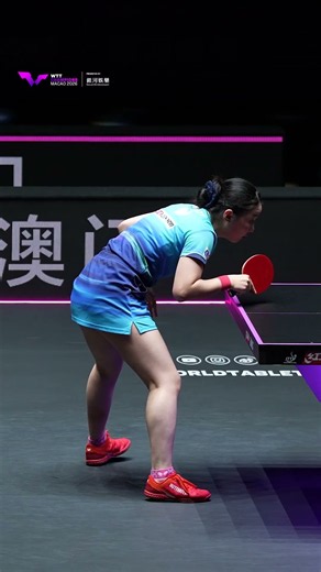 Miwa took the Final spot earlier today with panache and grace ✨ #WTTMacao #TableTennis