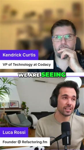 Luca Rossi: "Code reviews are the first thing AI actually helps with"