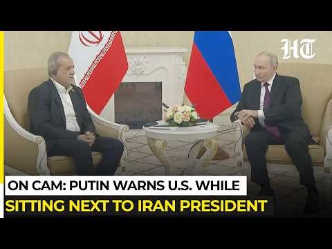 On Cam: Putin's Warning To US While Sitting Next To Iran President|Hormuz, Houthi, Gulf, Oil, Russia