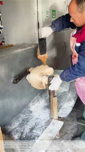 Stretching Sweetness: How Molten Sugar Transforms into Velvet Threads