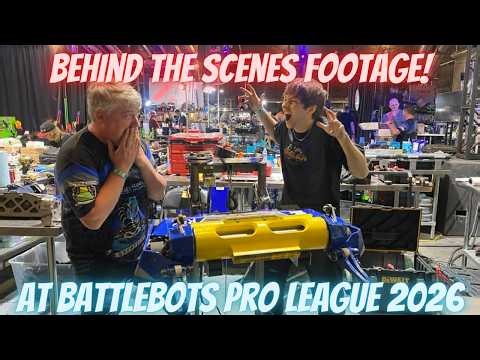 First Look At EVERY ROBOT At Battlebots Pro League Week 1! (Behind The Scenes)
