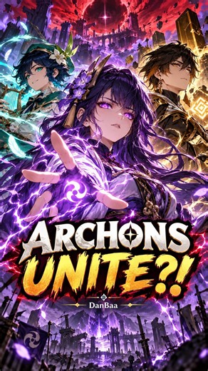 Raiden Shogun & the Archons UNITE?! 😱 | Genshin Impact 7.2 #genshinimpact #genshinlore
