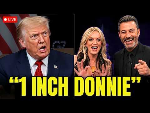 Trump ERUPTS After Jimmy Kimmel and Stormy Daniels Did this Live on TV!