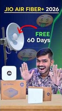How to Get Jio Air Fiber FREE | Jio Airfiber 60 Days FREE