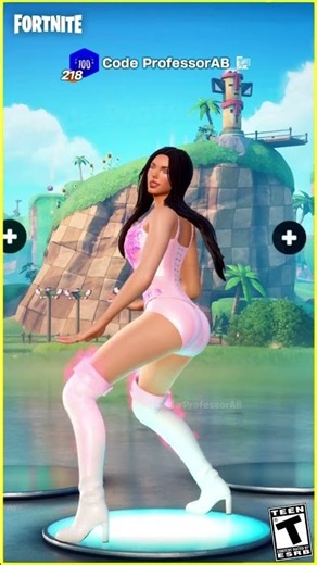 Whiplash Emote – Satin Angel Madison Fortnite