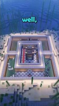 Minecraft Ultimate Underwater House 🏡 #minecraftbuilding