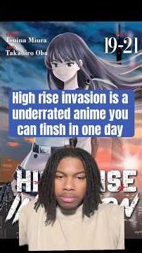 High rise invasion is actually a fun watch #anime #highriseinvasion #animerecommendations